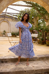 Ivy Rose Maxi Dress Blue