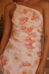 Lush Cascade Pink Floral Maxi Dress