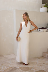 Adano Maxi Dress Beige