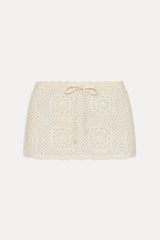Arlo Crochet Mini Skirt - Bunny