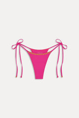 Divine Skimpy Beaded Bikini Bottom - Sea Star Pink
