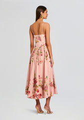 Ayla Corseted Midi Dress