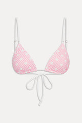 Elena Reversible Micro Bikini Top - Sprinkles