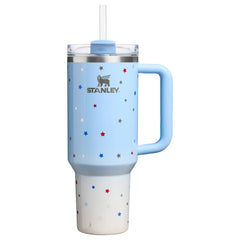Stanley 40 oz Stainless Steel H2.0 FlowState Quencher Tumbler Ombre Starry Sparkle