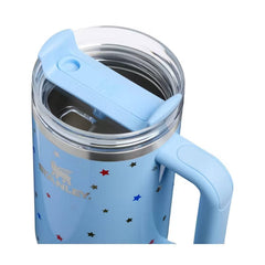 Stanley 40 oz Stainless Steel H2.0 FlowState Quencher Tumbler Ombre Starry Sparkle