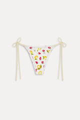 Mackenzie Cheeky String Bikini Bottom - Amalfi
