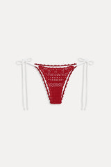 Mackenzie Cheeky Crochet Bikini Bottom - Havana Crochet