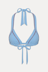 Taite Triangle Bikini Top - Capri Sky