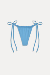 Tia Skimpy String Bikini Bottom - Capri Sky