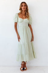 Summer Road-trip Maxi Dress Sage