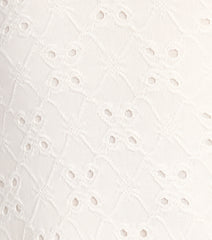 Sunny Day Invites Eyelet Knit Skater Dress