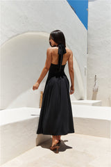 Mocha Moments Maxi Dress Black