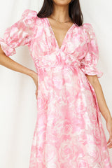 My Juliet Midi Dress Pink