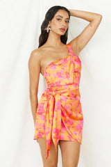 Heading Out Of Town Dress Orange