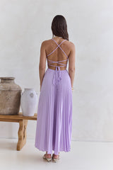 Sundown Rendezvous Maxi Dress Lilac