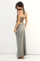 The Sable Maxi Dress Green