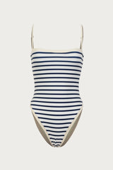 Colorblock One Piece (Nautical Stripe)