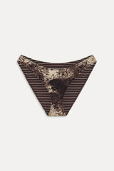 Catalina Reversible Bikini Bottom - Saddle Up