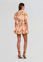 Ayla Short Dress With Belt Buckle