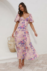 Sing Along Maxi Dress Pink
