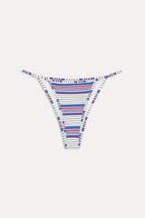 Luna Striped Bikini Bottom - St. Tropez Stripe