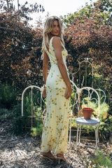 Maude Floral Mesh Maxi Dress