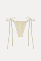 Tia Terry Skimpy Bikini Bottom - Lemon