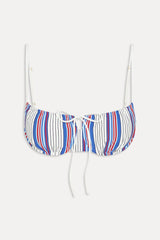 Vivienne Striped Underwire Bikini Top - St. Tropez Stripe
